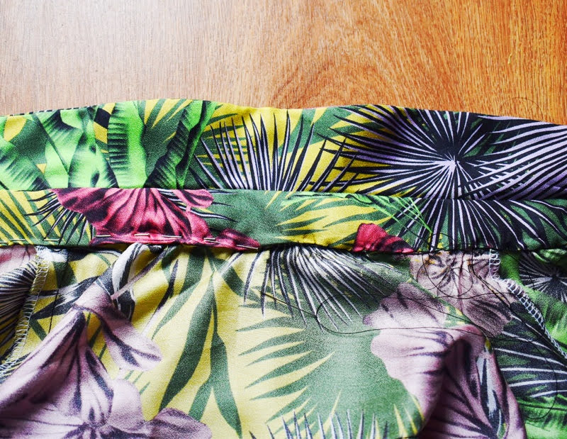 How to sew collar band Makergardener