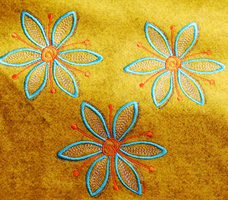 Using an computerised embroidery machine - Makergardener