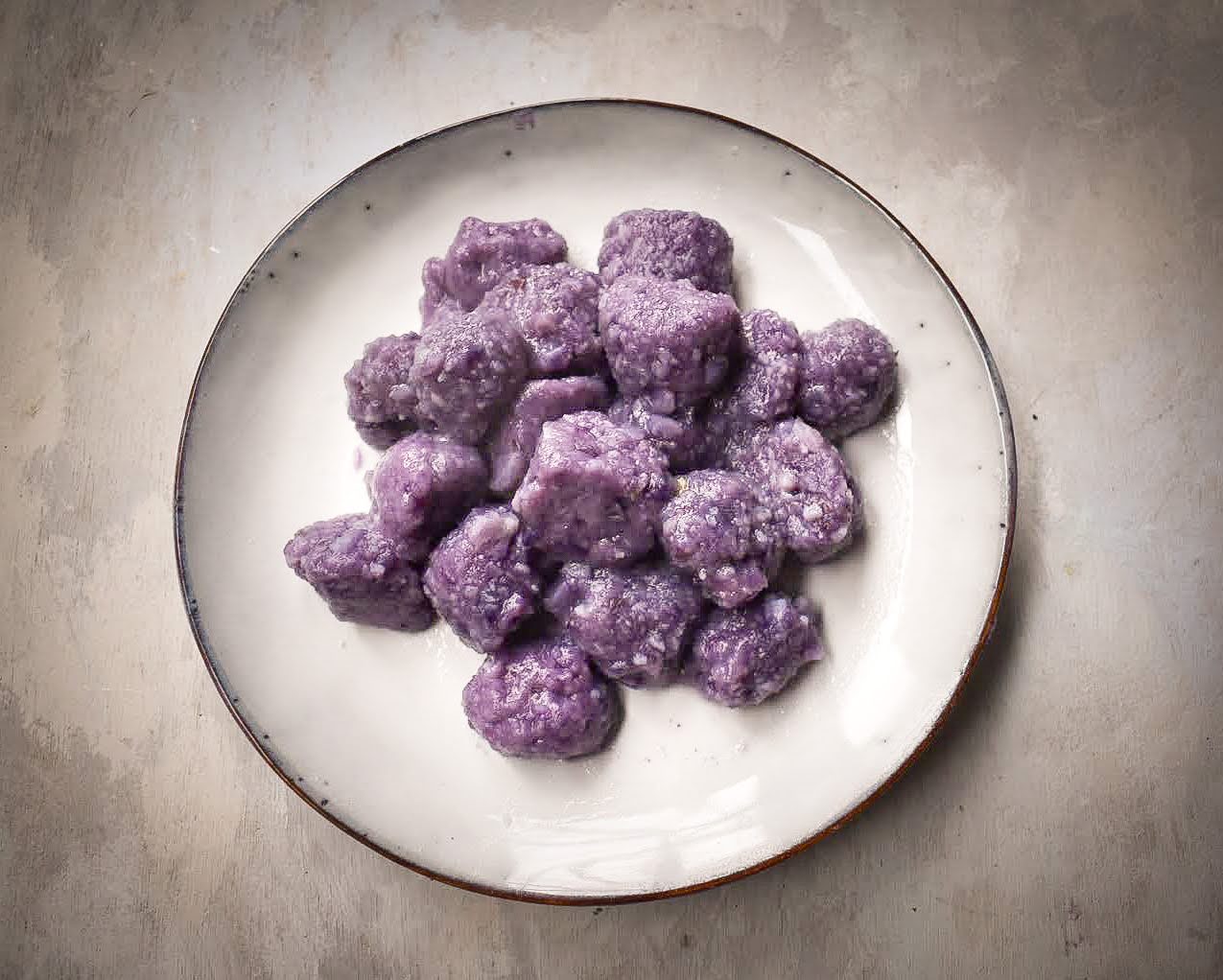 How to cook purple potato gnocchi - Makergardener